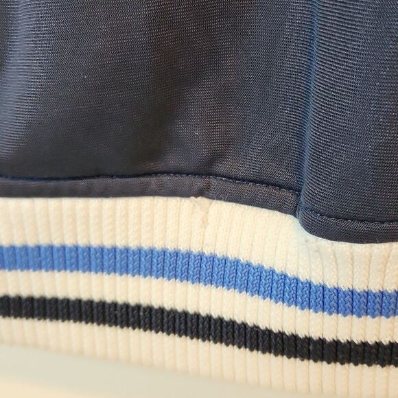 Vintage O’Neil Zip Up Navy White Jacket Polyester W/Logo Surfer Classic Style M - Picture 13 of 15